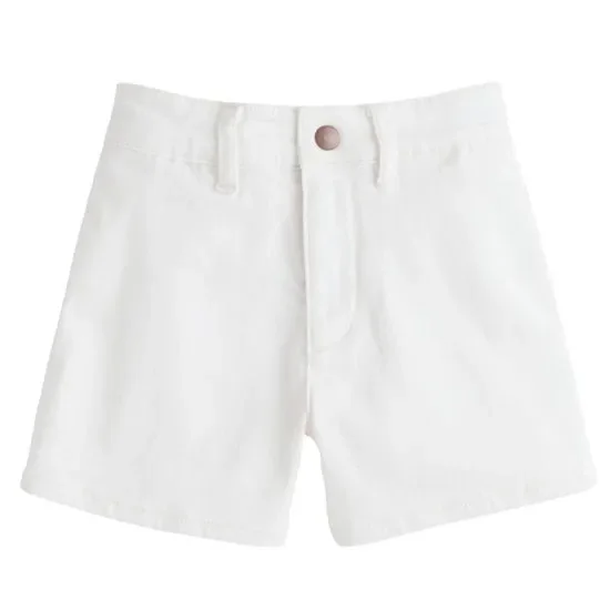 Denim Shorts – Ivory Denim