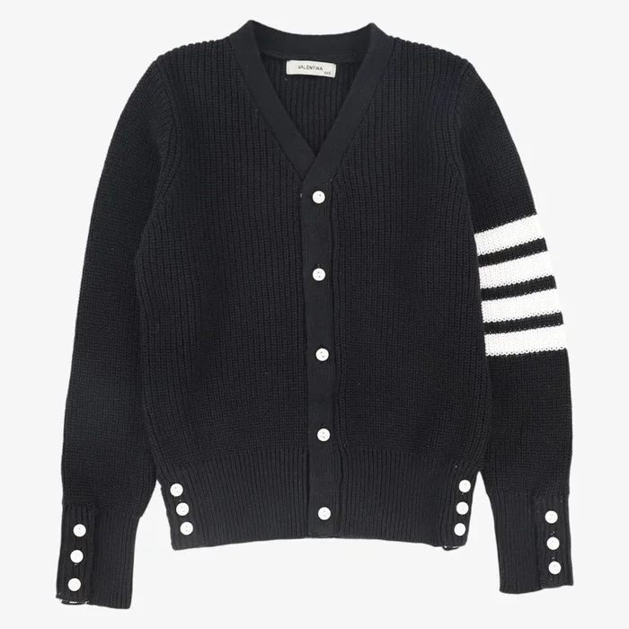 Detailed Cardigan – Black