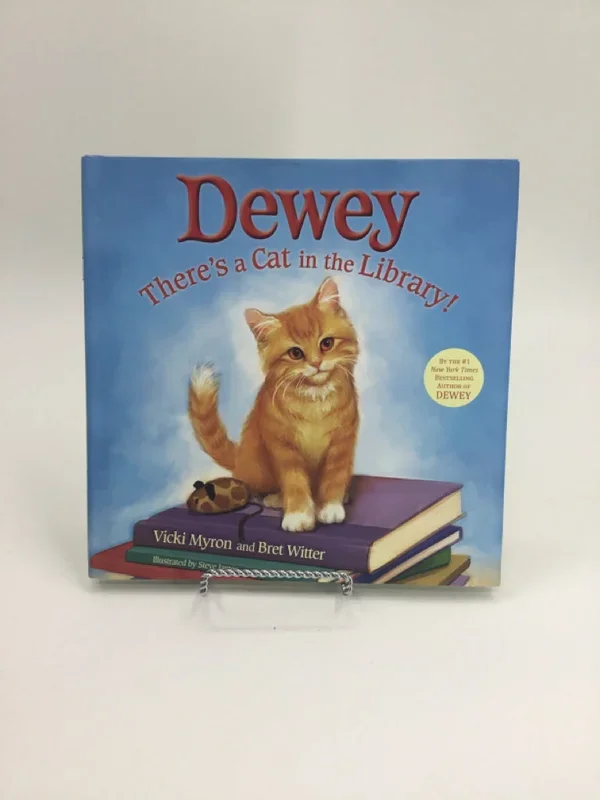 Dewey There’s a Cat in the Library Hardcover Book