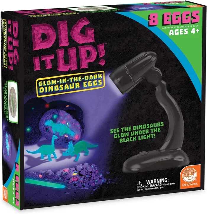 Dig It Up! Glow-in-the-Dark Dinosaur Eggs