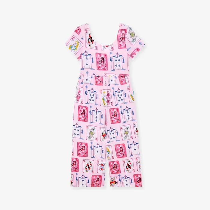 Disney Alice and the Queen Tie Back Jumpsuit