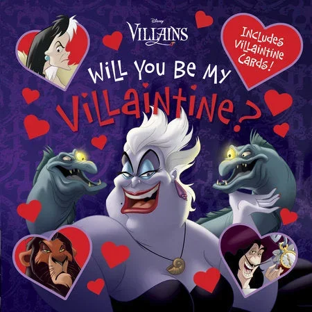 Disney Books | Will You Be My Villaintine?