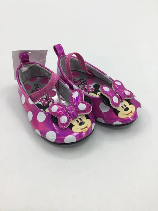 Disney Child Size 2 Toddler Pink Dress Shoes