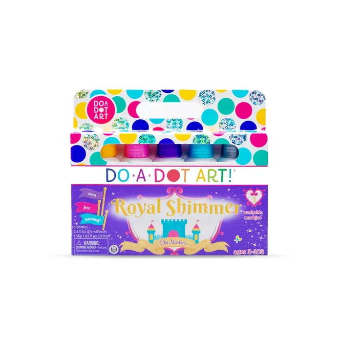 Do-A-Dot Art! 5 Pack Dot Markers | Royal Shimmer