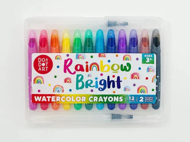 Do-A-Dot Art! Rainbow Bright Watercolor Crayons | Set of 12