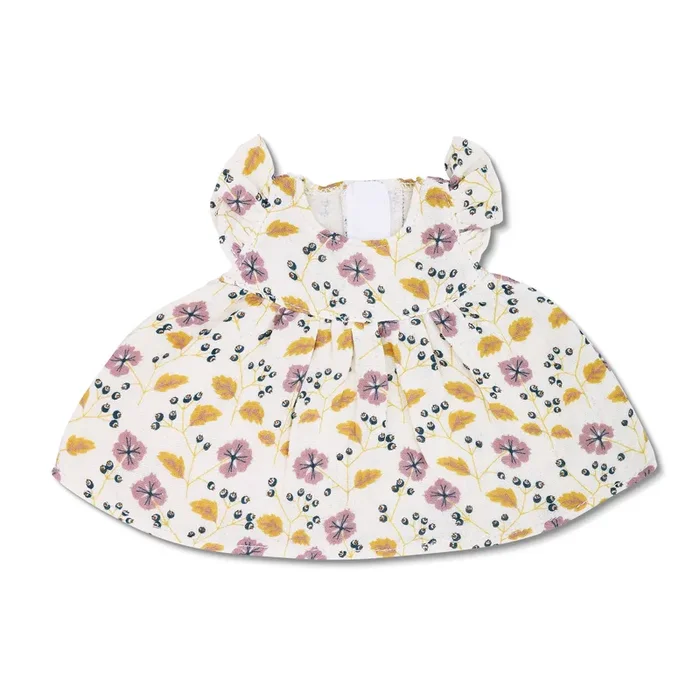 Doll Dress – Pink Flower