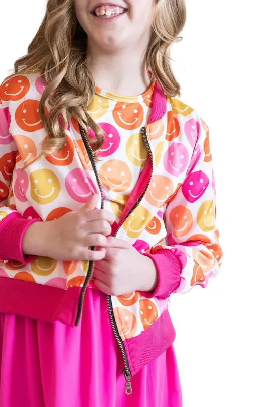 Don’t Worry, Be Hippy Satin Jacket