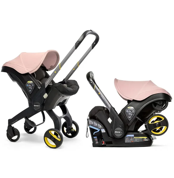 Doona+ Infant Car Seat & Stroller – Blush Pink