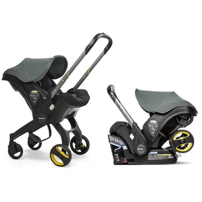 Doona+ Infant Car Seat & Stroller – Slate Green
