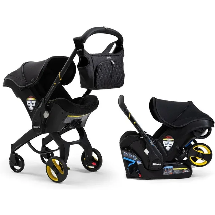 Doona+ Infant Car Seat/Stroller & Base | Midnight