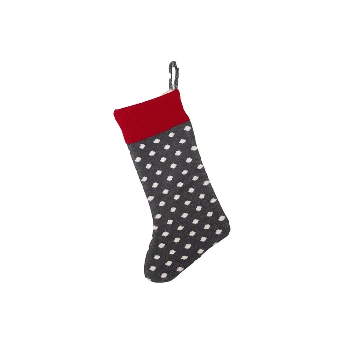 Dots – Grey/red