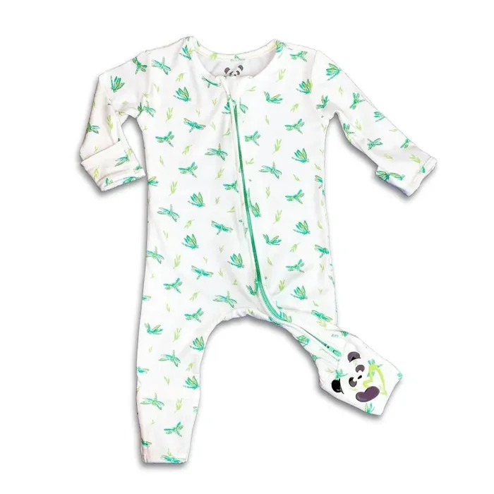 Dragonfly Bamboo Convertible Footie