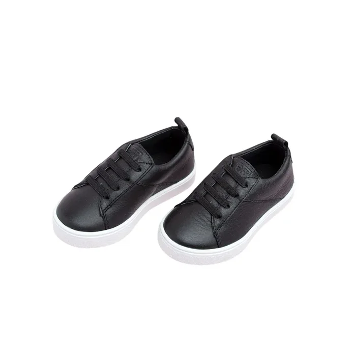 Ebony Classic Lace Up Sneaker