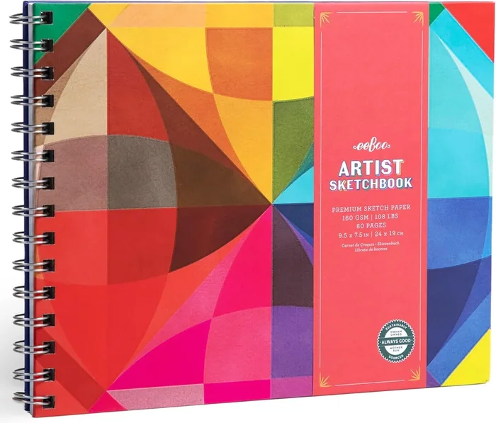 eeBoo Artist Sketchbook | Rainbow