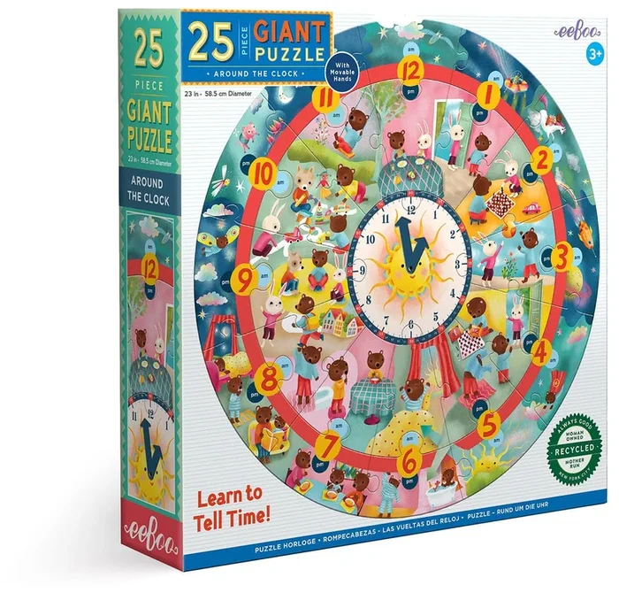 eeBoo Puzzle – Around the Clock