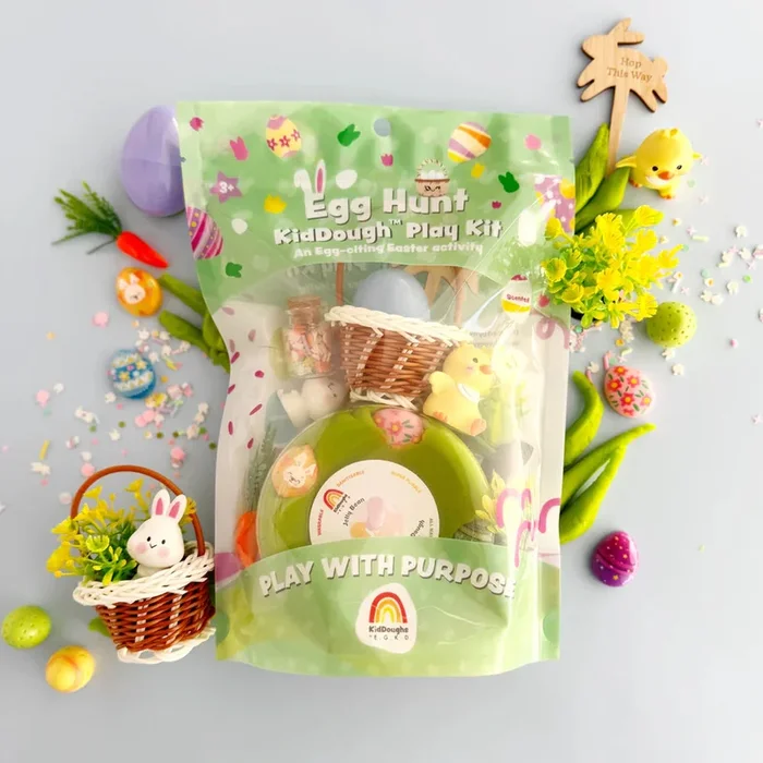 EGKD Egg Hunt Dough Play Kit | Jelly Bean Scented