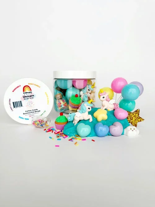 EGKD Unicorn Party Dough To Go | Cotton Candy Scented