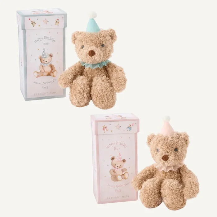 Elegant Baby – Boxed Birthday Bear