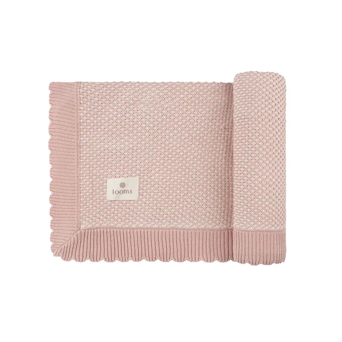 Ely’s & Co. Bubble Knit Blanket