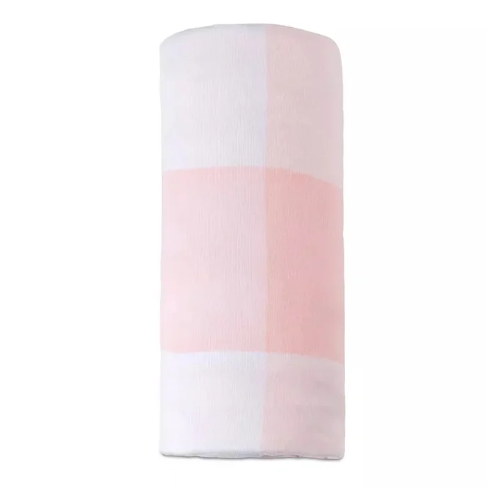 ELY`S & CO. CRIB SHEET 1 PACK GINGHAM PINK – SAME AS EC-0115