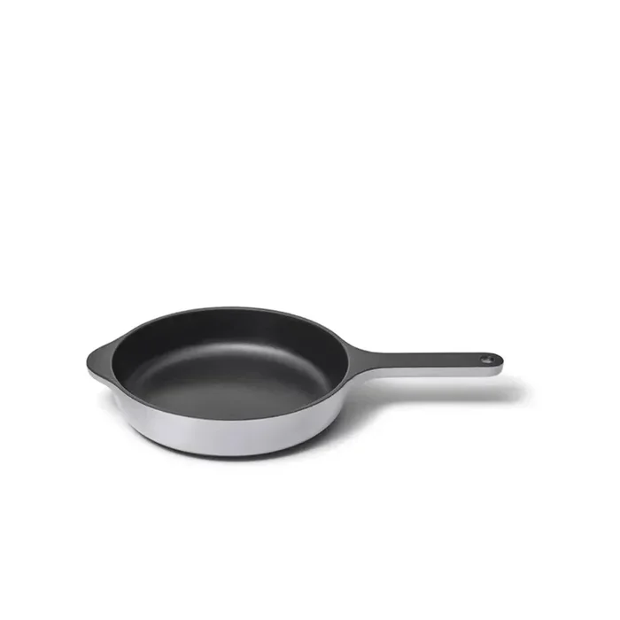 Enameled Cast Iron Mini Skillet – Gray