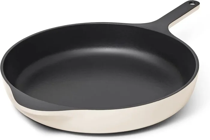 Enameled Cast Iron Skillet – 12″