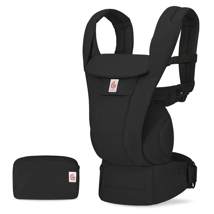 Ergobaby Omni Deluxe Baby Carrier, Cotton – Onyx Black