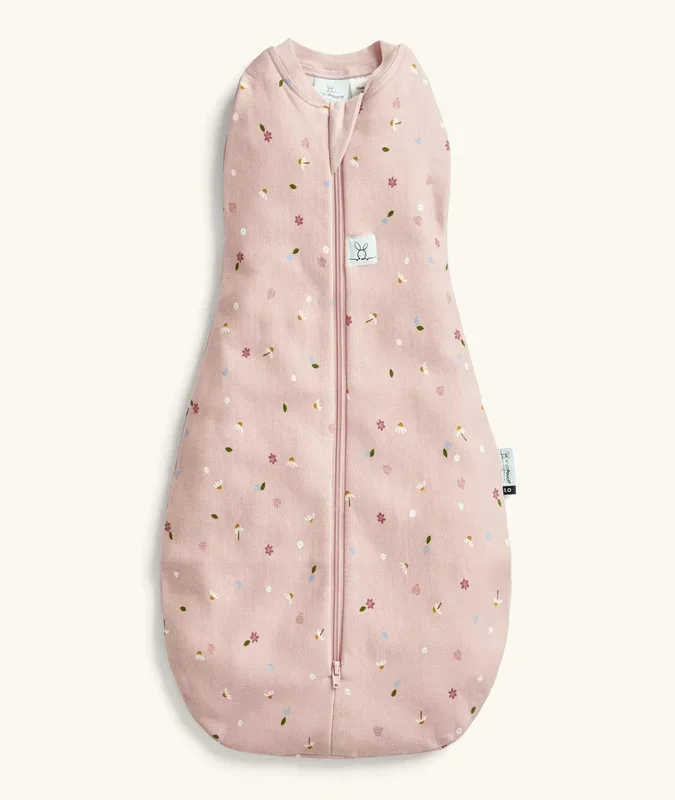 ErgoPouch 0.2 TOG Cocoon Swaddle Bag | Daisies
