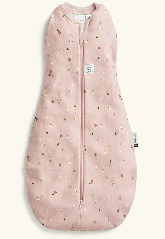 ergoPouch Cocoon Swaddle Sack 1.0 TOG – Daisies, 6-12 Months