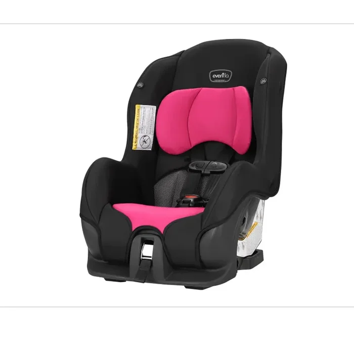 Evenflo Tribute LX Convertible Car Seat – Solid Black (See Description)
