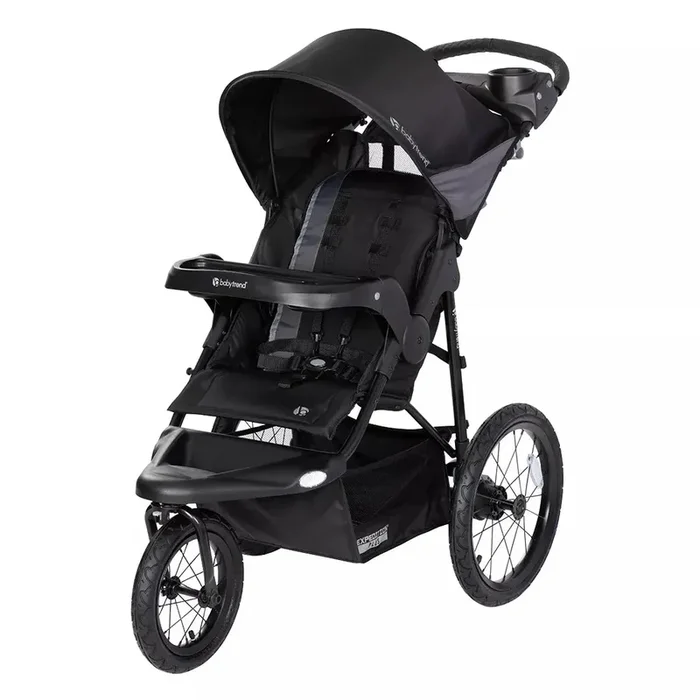 Expedition Plus Jogger with LED Safety Light – Madrid Black (see description)