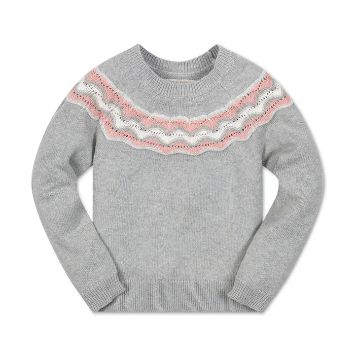 Fair Isle Raglan Sweater