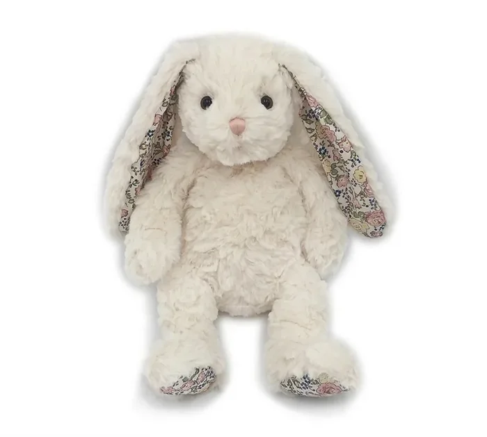 Faith Cream Floral Bunny
