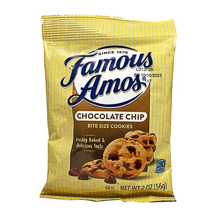 Famous Amos Bite Size Chocolate Chip Cookies – 2 oz.