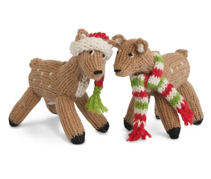 Fawn Ornament – Set Of 2
