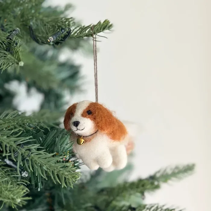 Felt Ornament – Cavalier King Charles Spaniel Dog