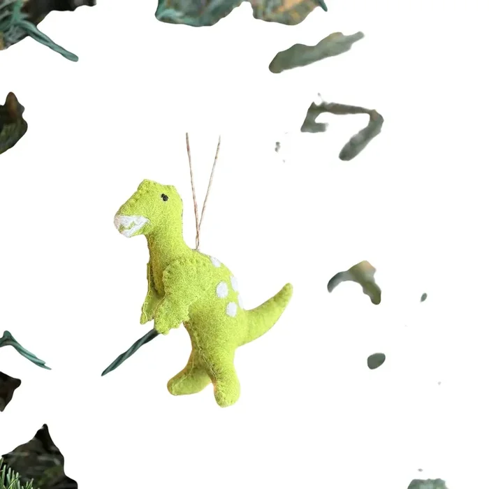 Felt Ornament – Dinosaur T-rex