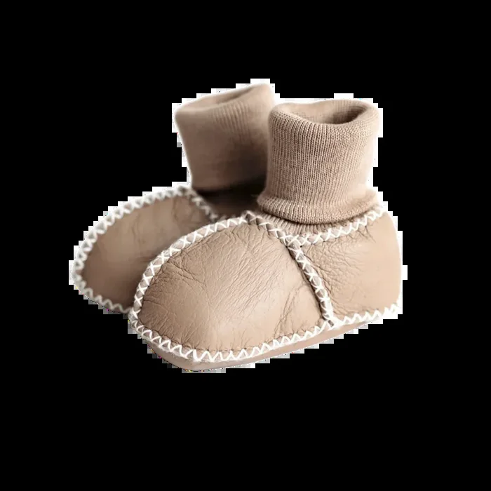 Finn + Emma Cozy Baby Booties (0-12M)