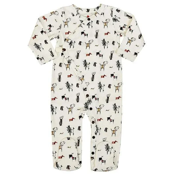 Finn + Emma Organic Cotton Footie Dogs