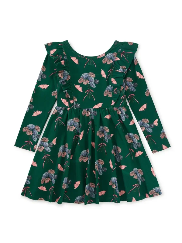 Floral & Butterfly Bouquet Ballet Dress
