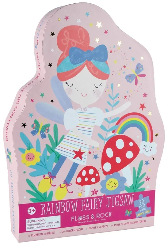 Floss & Rock 20pc Puzzle – Rainbow Fairy