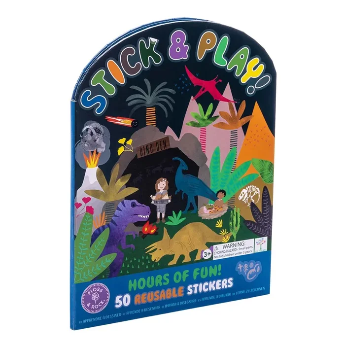 Floss & Rock Stick & Play | Dinosaurs