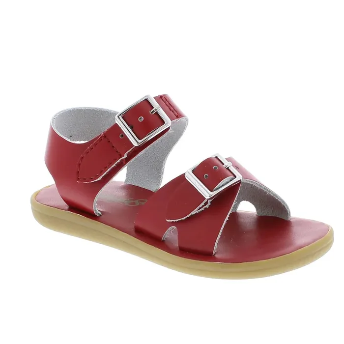 Footmates | Eco Tide Sandal | Apple Red