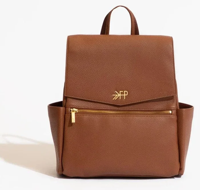 Freshly Picked Mini Classic Diaper Bag II – Cognac