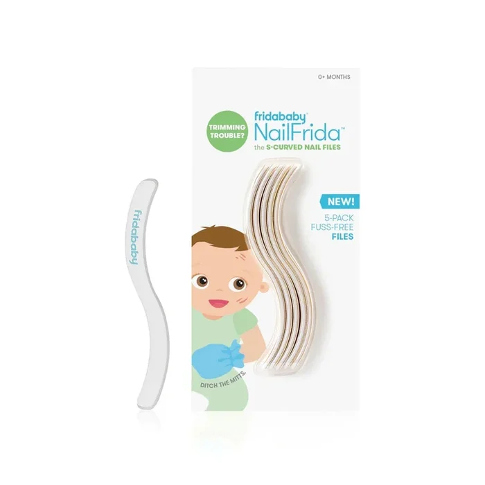 FRIDA BABY NAILFRIDA S-CURVED NAILS FILES- 5 COUNT