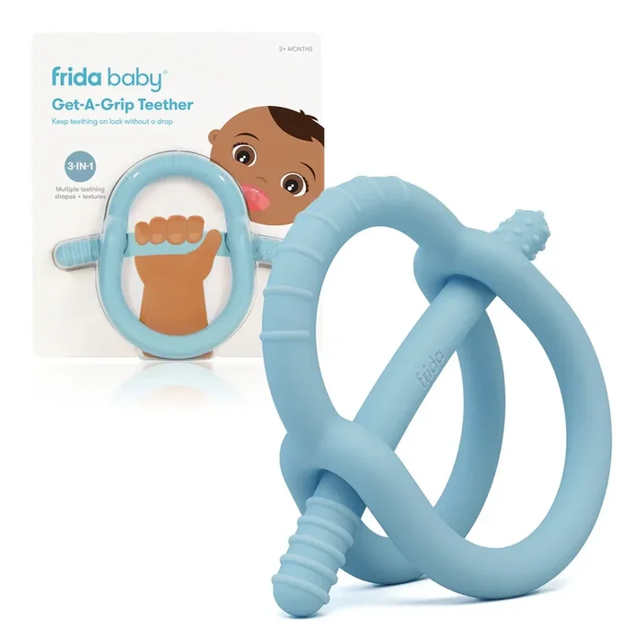 FridaBaby Get-a-Grip Teether | Blue