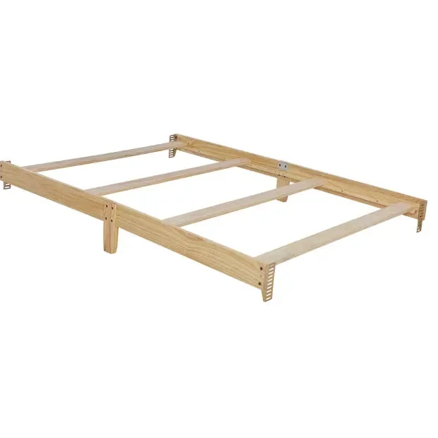 Full Size Bed Rail – Natural Wood