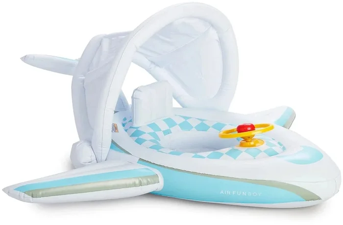 FUNBOY Funbaby Pool Float – Private Jet