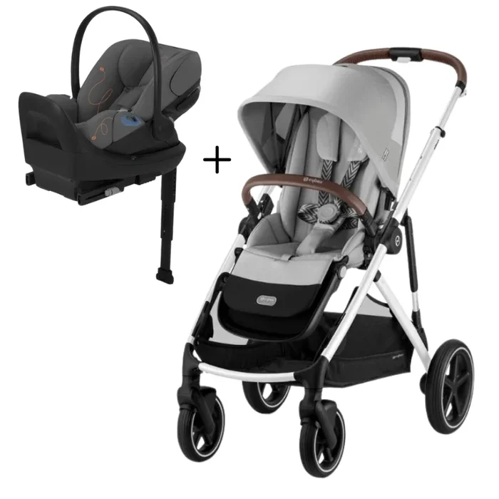 Gazelle S Stroller + Cloud G Lux Infant Car Seat Travel System