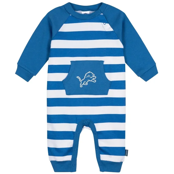 Gerber Detroit Lions Football Pajamas With Pouch